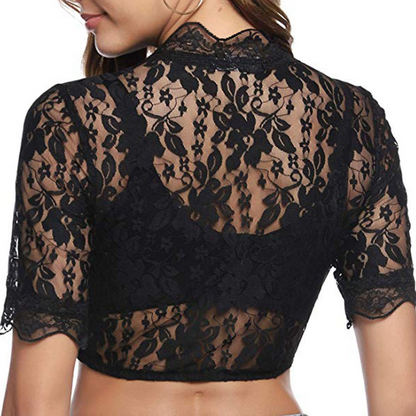 Roxanna – Stilvolle Bluse mit Spitze für Damen