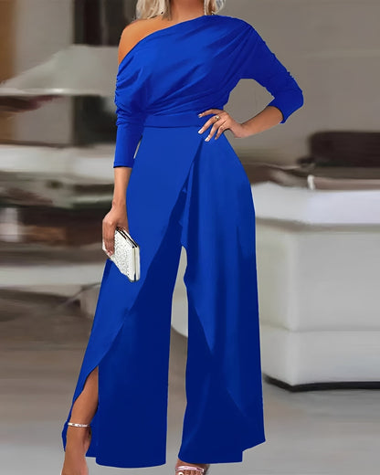 Carla - Eleganter Overall, weiter Schnitt für Frauen