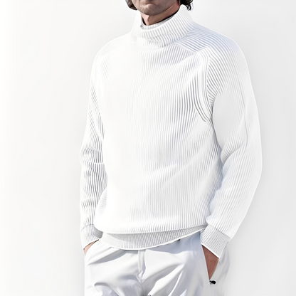 Jarrett – Herrenpullover mit hohem Kragen