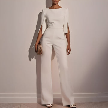 Carolane - Eleganter, figurbetonter Damen-Jumpsuit