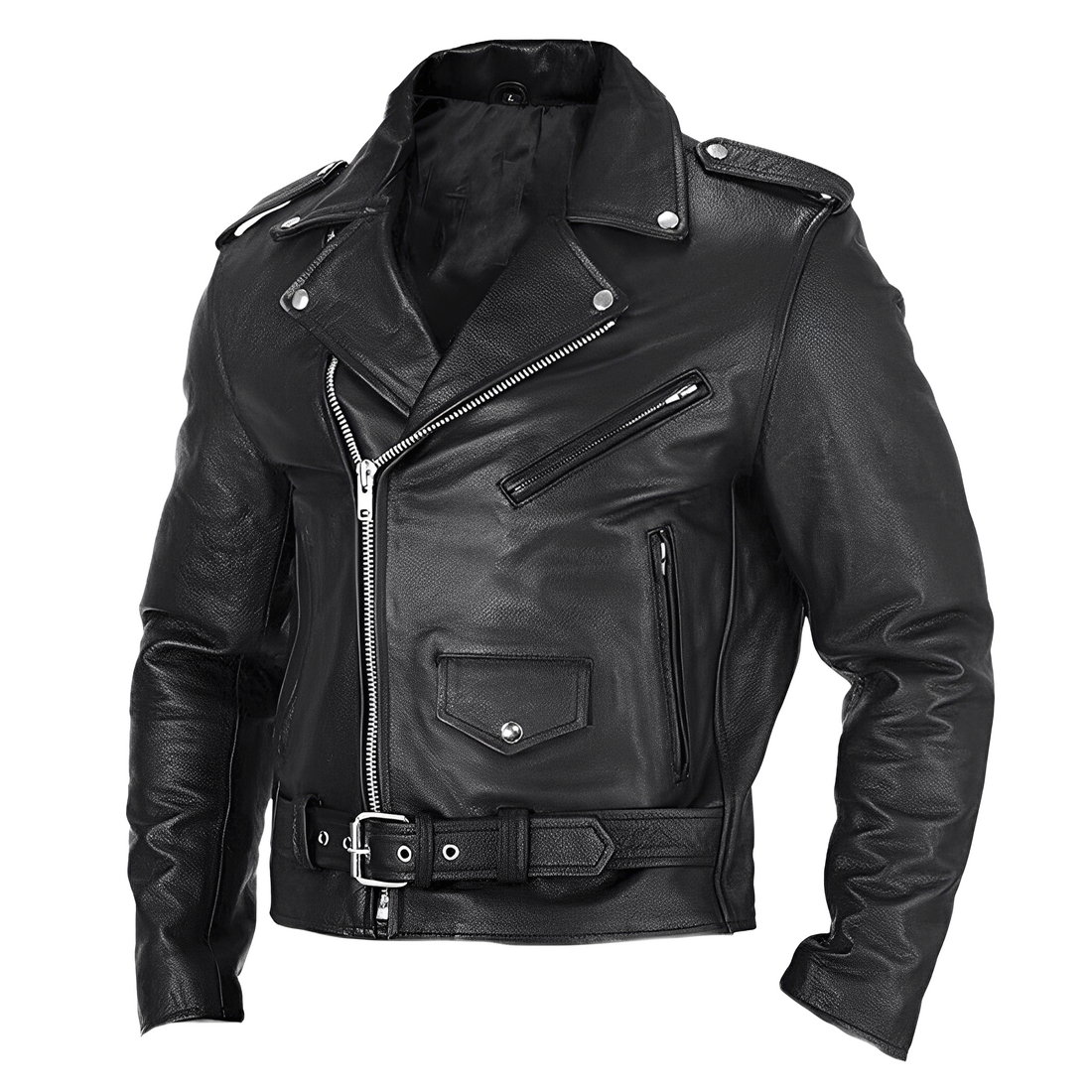 Brandon - Herren-Motorradjacke mit zahlreichen Taschen