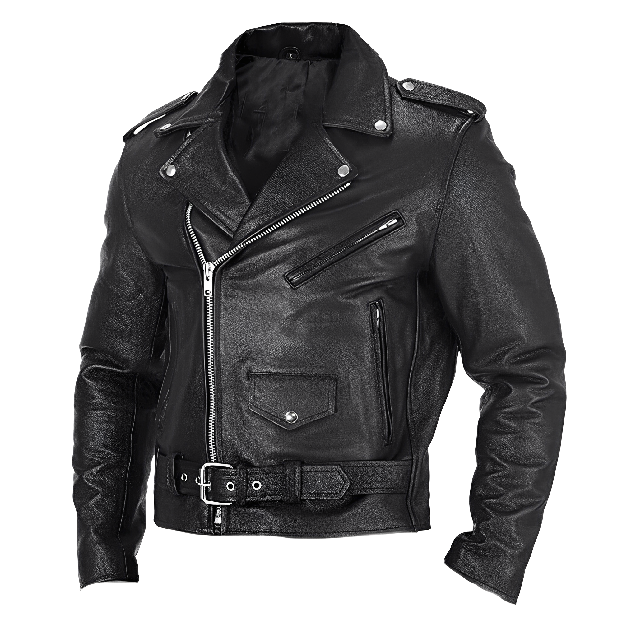 Brandon - Herren-Motorradjacke mit zahlreichen Taschen