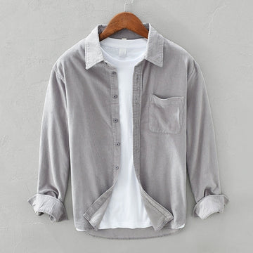 Samuel - Langes Ärmel Freizeit-Overshirt für Herren