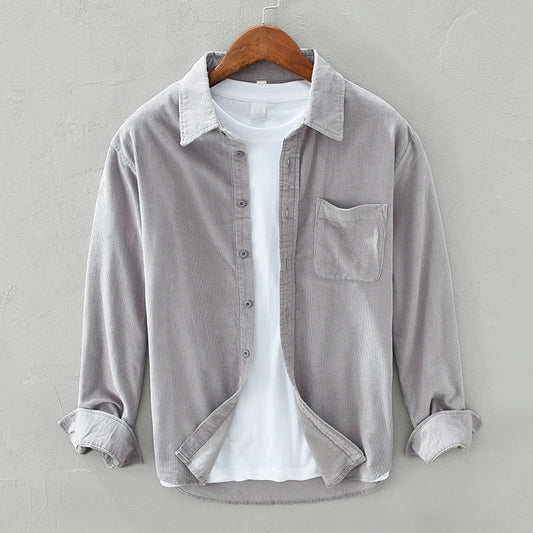 Samuel - Langes Ärmel Freizeit-Overshirt für Herren