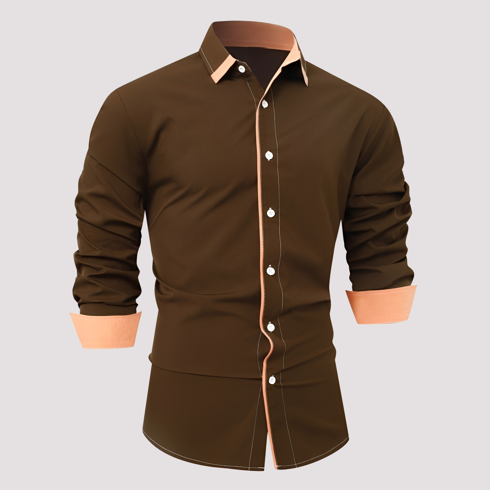 Samuel - Elegantes Übershirt mit langen Ärmeln für Männer