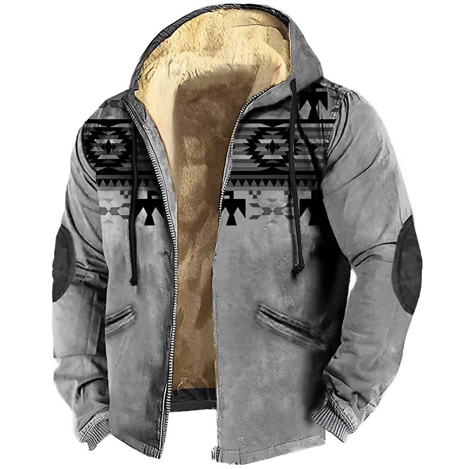 Edwin - Modischer Herren-Hoodie mit ethnischem Design