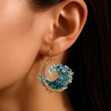 Carmina – Ohrringe Ozean Inspiration