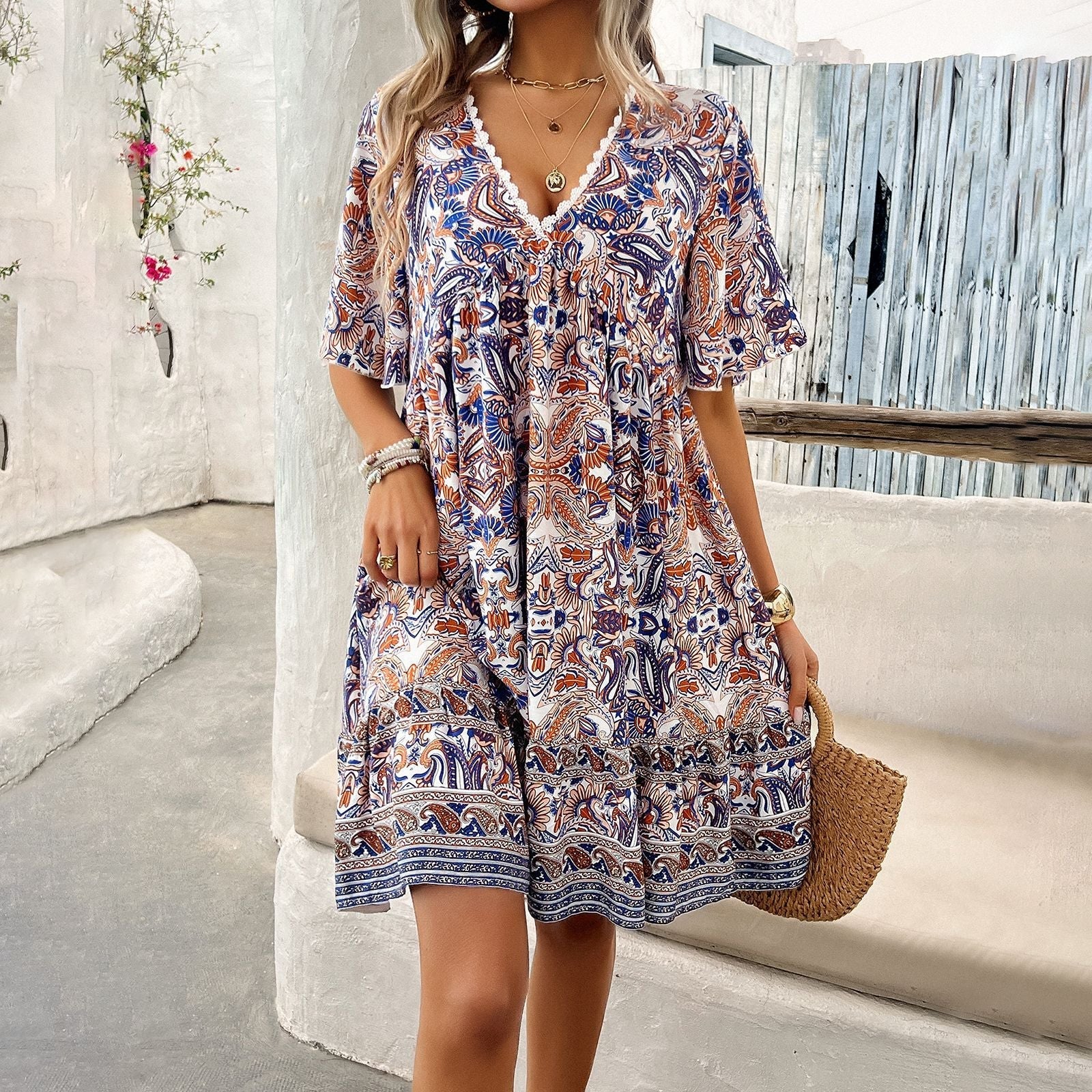 Nicole - Elegantes und fließendes Kleid für Frauen
