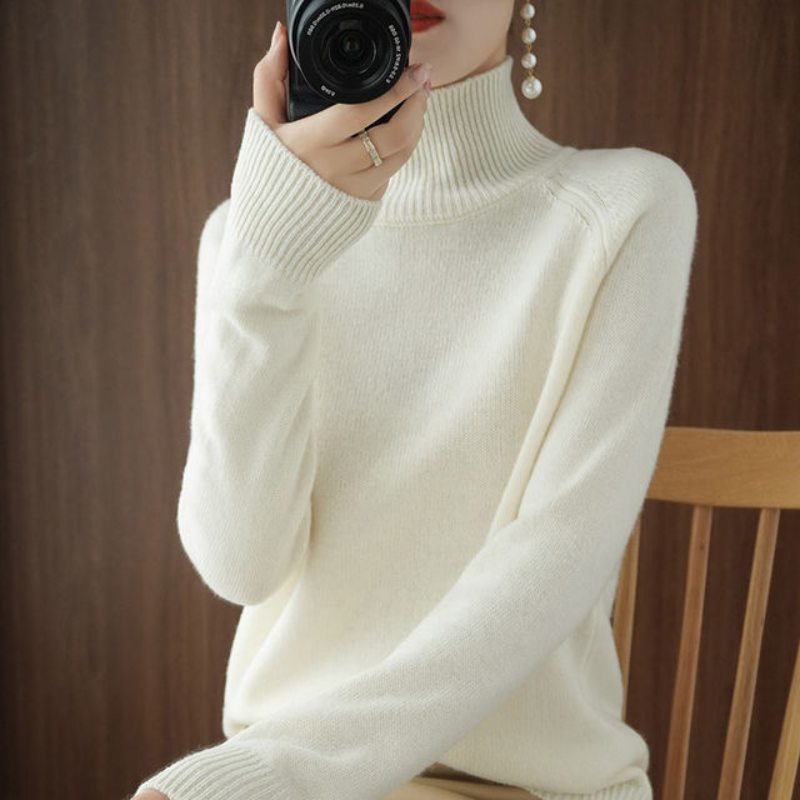 Jessel - Gemütlicher Rollkragenpullover für Damen