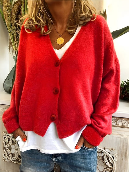 Deena – Gemütliche und warme Strickjacke für Damen
