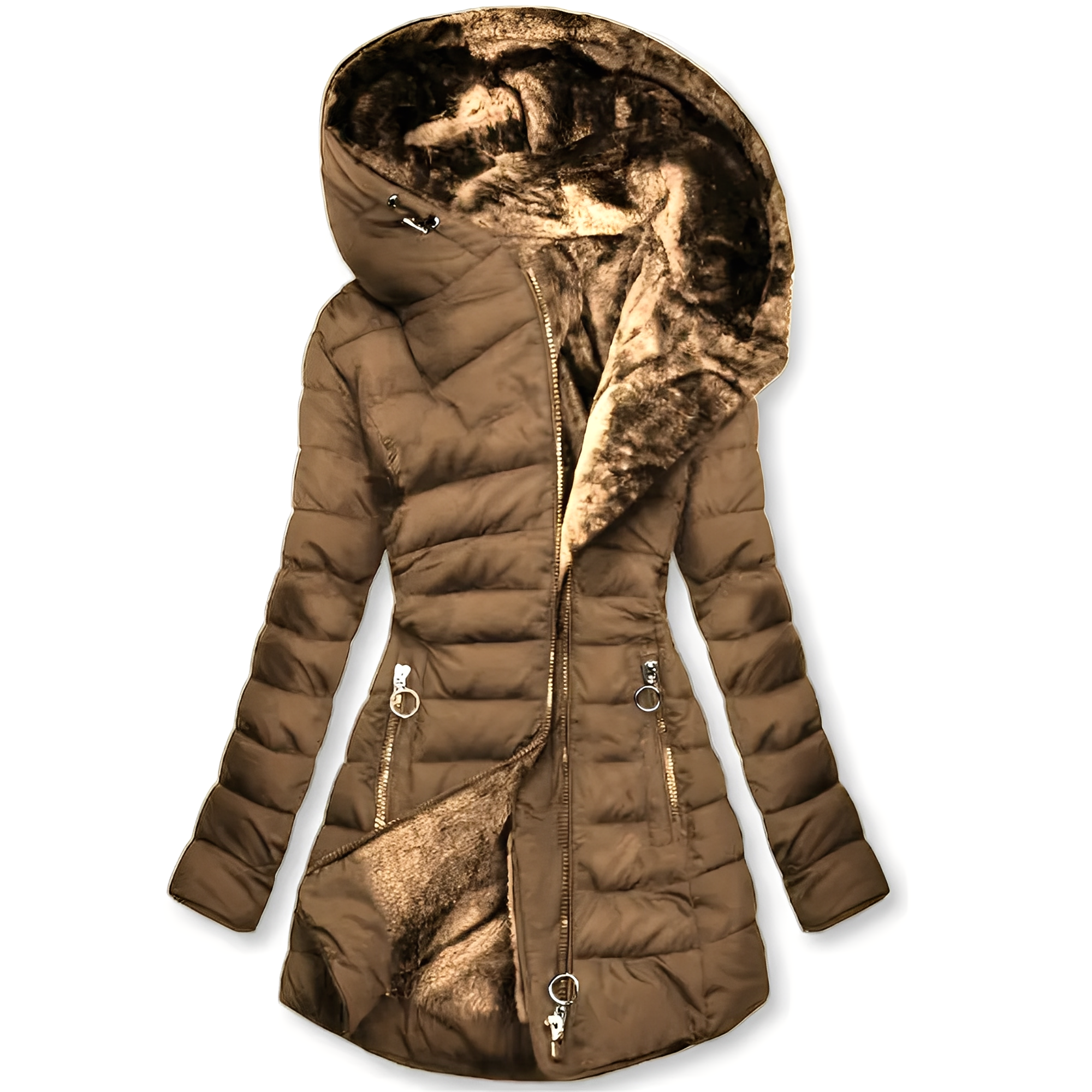Jasmine - Stylische Damen-Kapuzenjacke