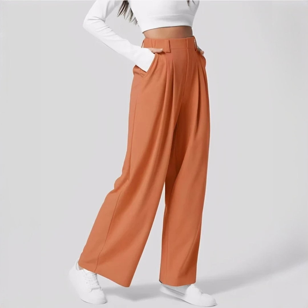 Montana - Elegante Hose mit weitem Bein