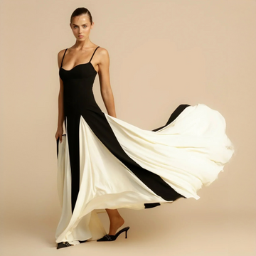 Roxanne - Elegantes langes Kleid