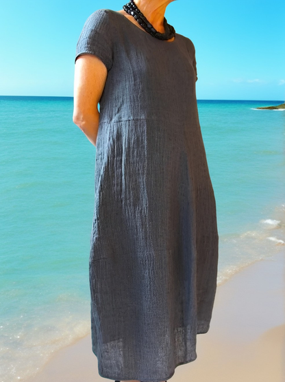 Allie - Kurzes, lockeres und legeres Kleid für Frauen
