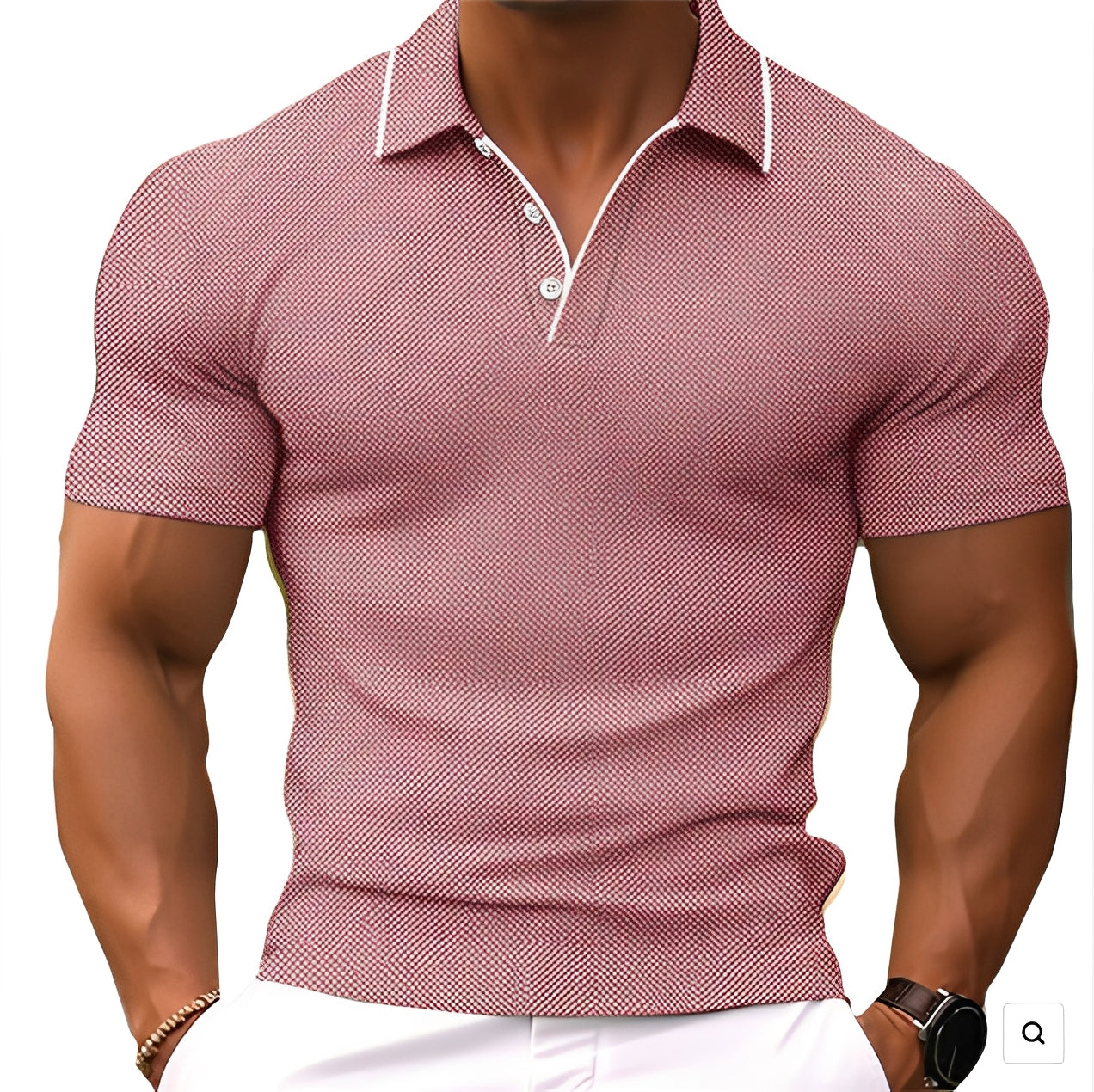 Alvin - Polo slim-fit für Herren