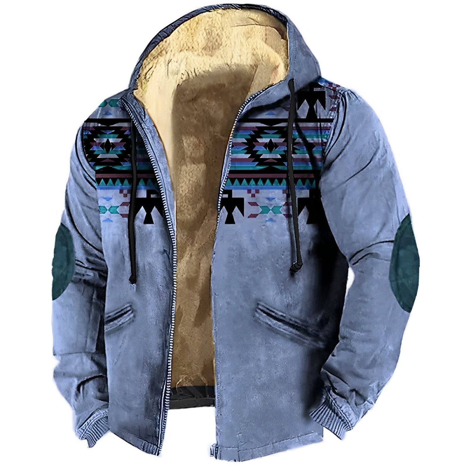 Edwin - Modischer Herren-Hoodie mit ethnischem Design