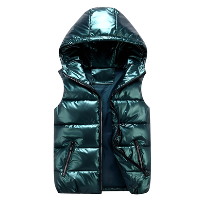 Jayde - Zeitgemäße, warme Damen-Hoodieweste