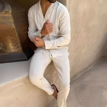 Hadrien - Herren-Set mit Langarmshirt und Hose