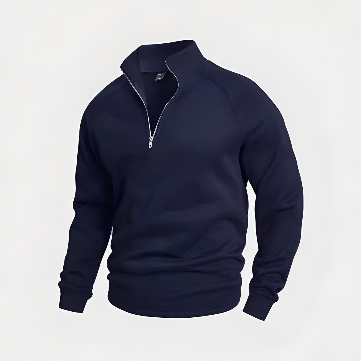 Wiley - Bequemes Herren-Sweatshirt mit Reißverschluss