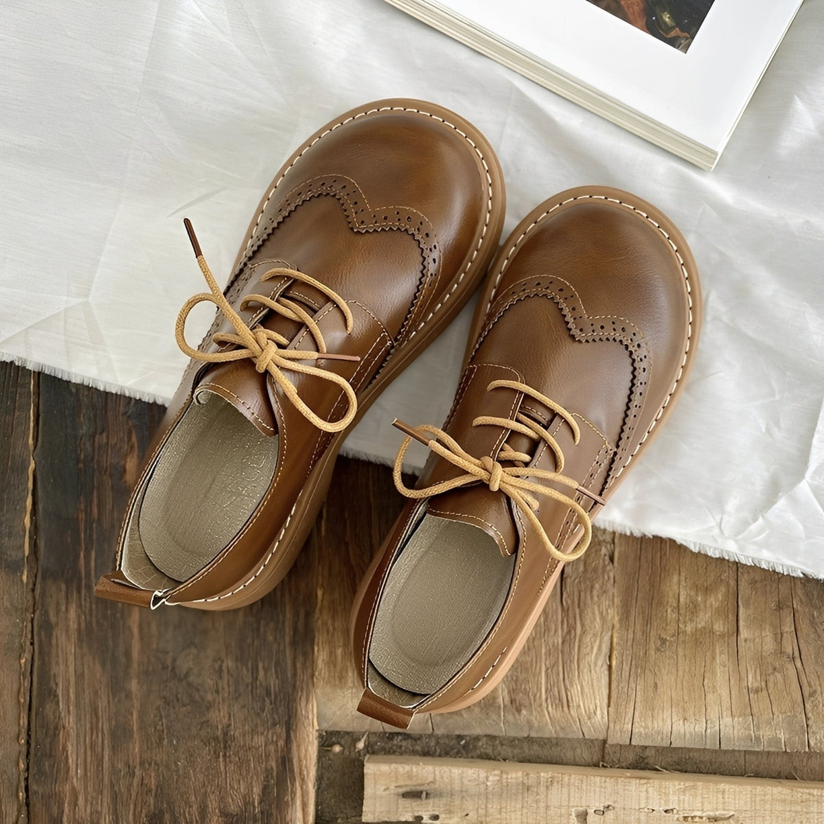 Vanessa - Klassische Oxford-Damenschuhe