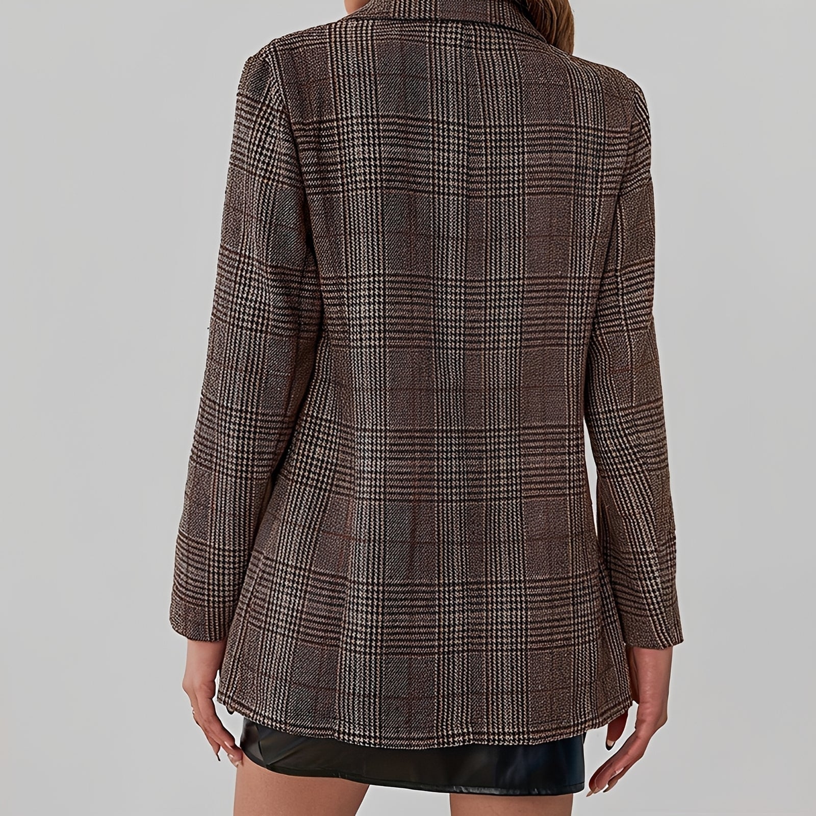 Eshal - Stilvoller karierter Blazer