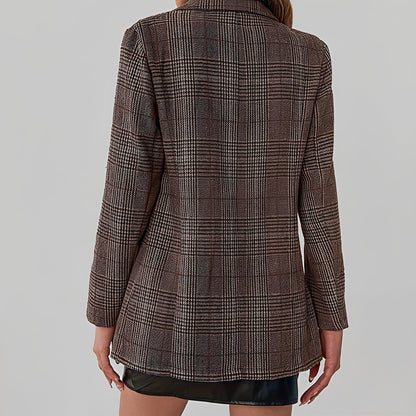 Eshal - Stilvoller karierter Blazer