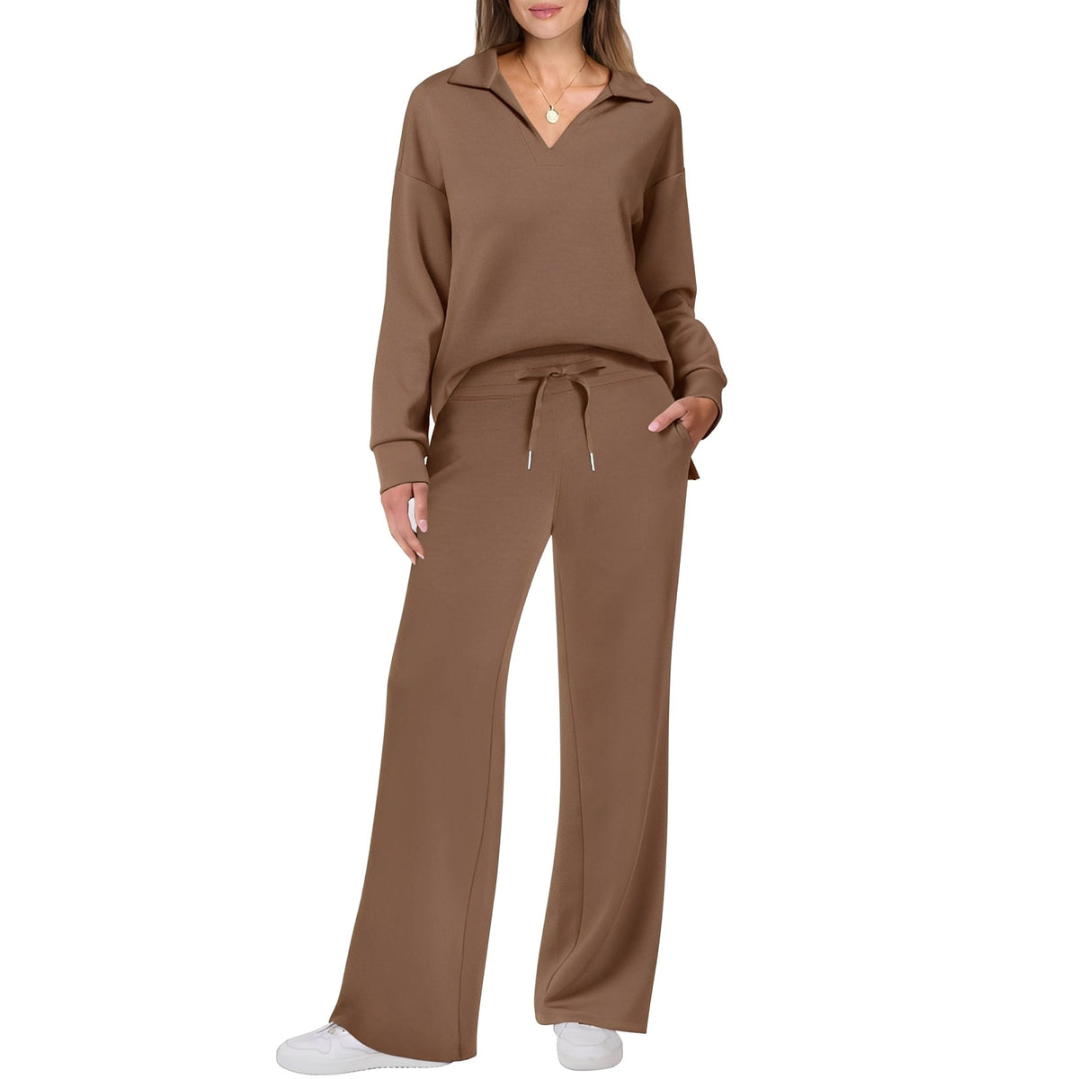 Carmena - Entspanntes und bequemes Hosen-Set