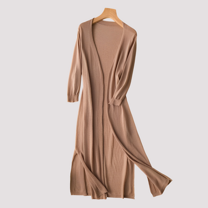Fannie - Langer lässiger Cardigan für Frauen