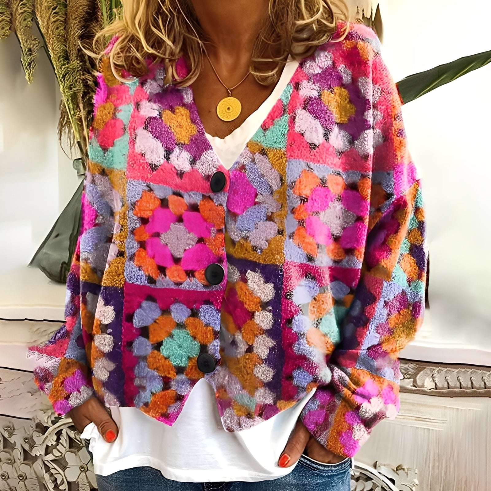 Nydia - Bequemer und warmer Pullover