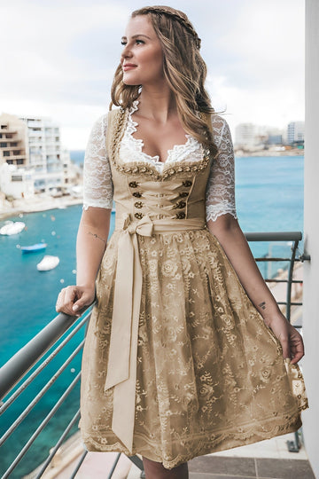 Tiffany - Schickes Dirndl für Damen zum Oktoberfest (Futter nicht enthalten)