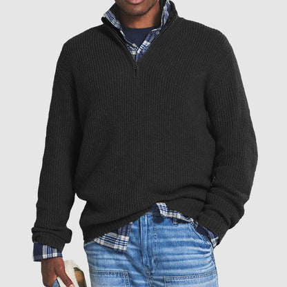 Constantine – Bequemer Pullover mit Reißverschluss für Herren