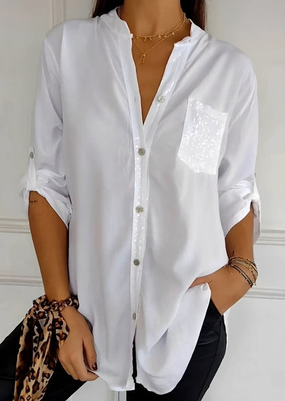 Xanthe - Elegantes Pailletten-Top