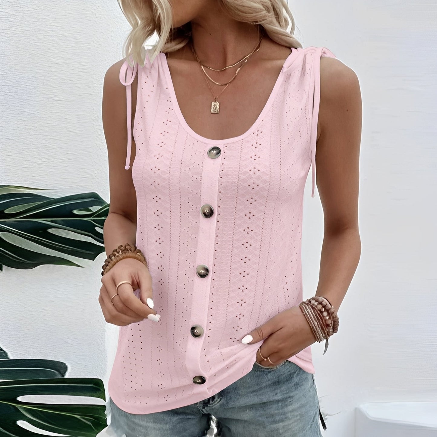 Millie - Elegantes ärmelloses Top für Frauen
