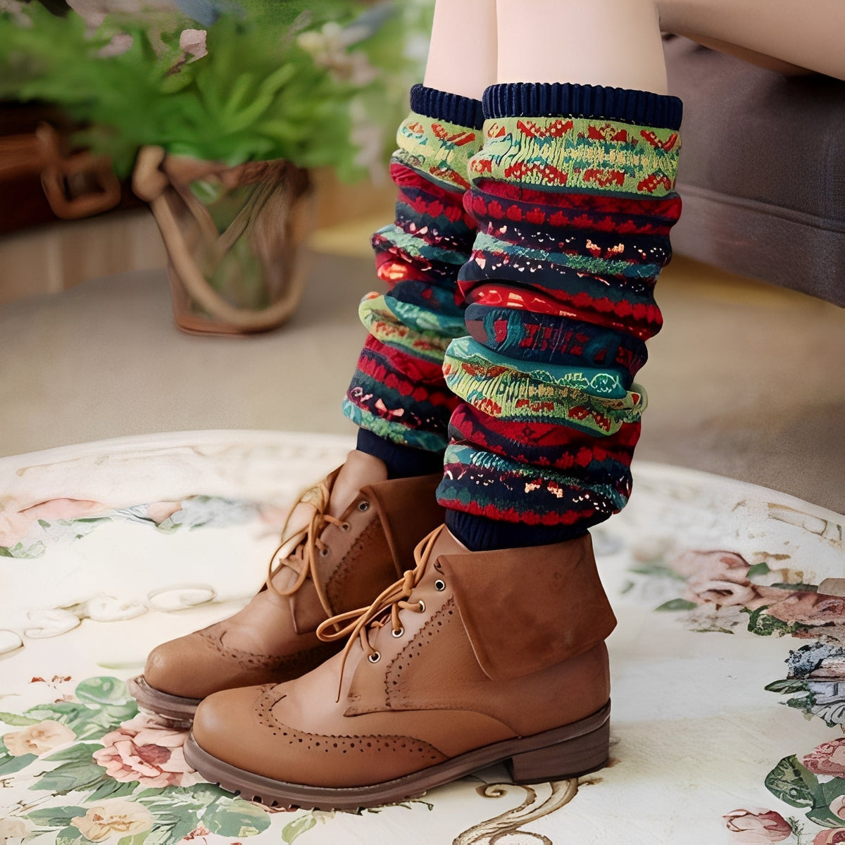 Suzanna - Modische und sanfte Socken