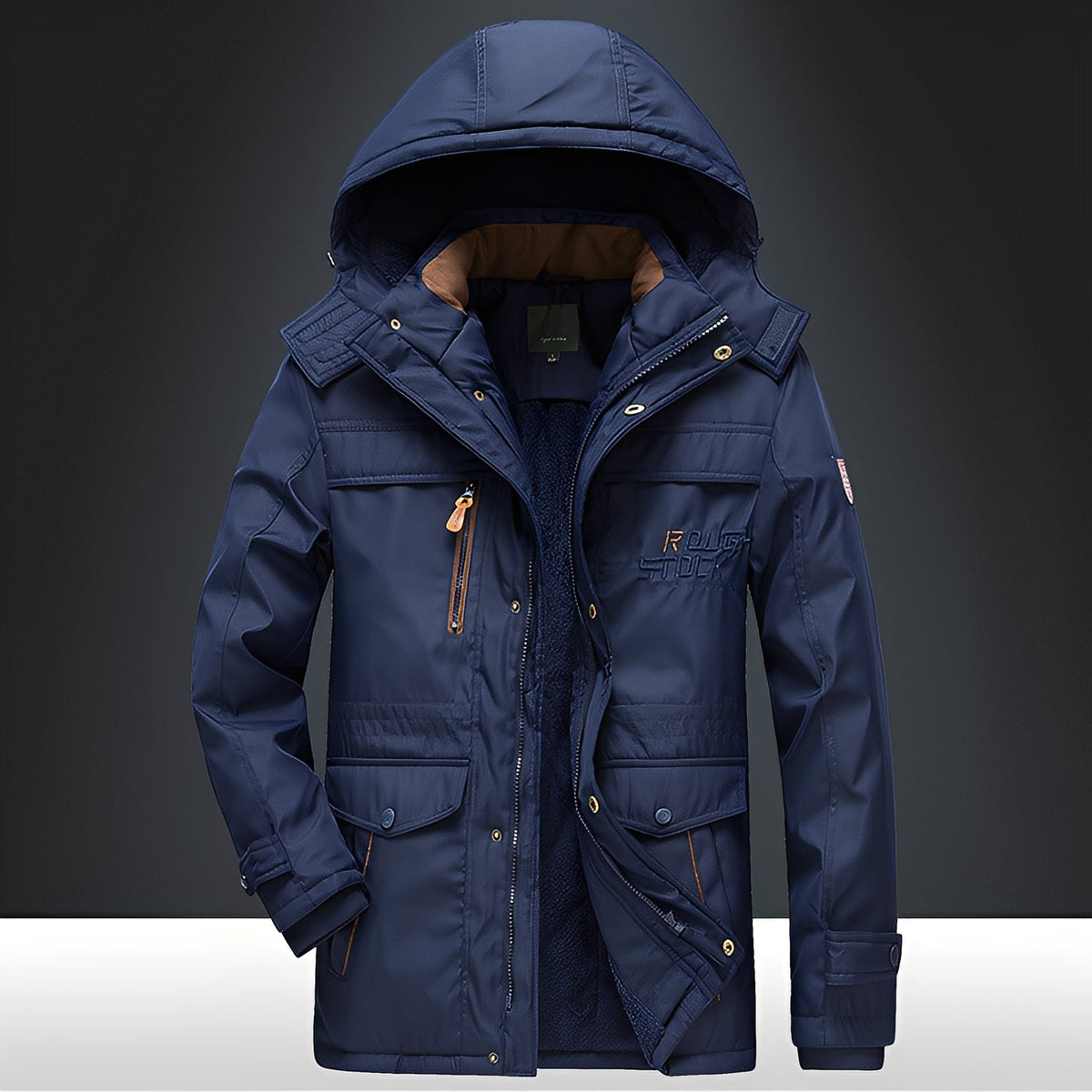 Roydon - Komfortabler und robuster Mantel mit Kapuze