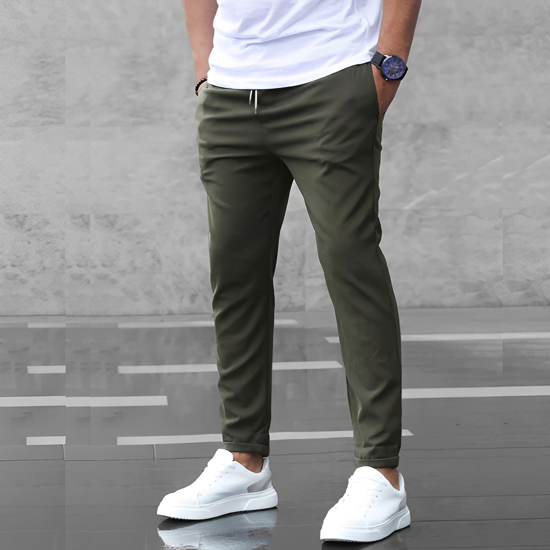Aljure - Bequeme Slim-Fit-Hosen für Herren