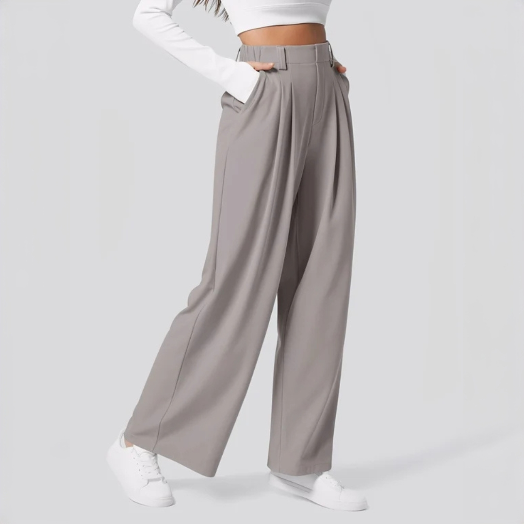 Montana - Elegante Hose mit weitem Bein