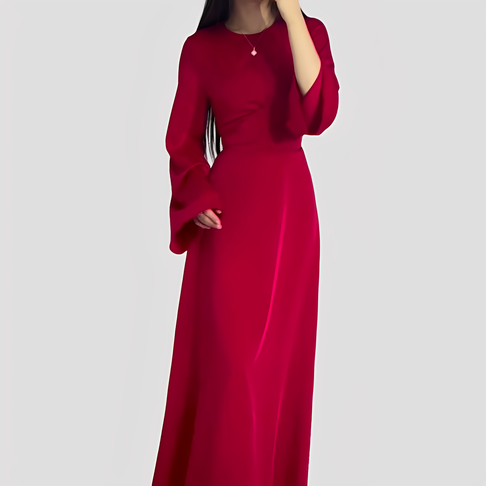 Rebecca - Langes lässiges Kleid für Damen
