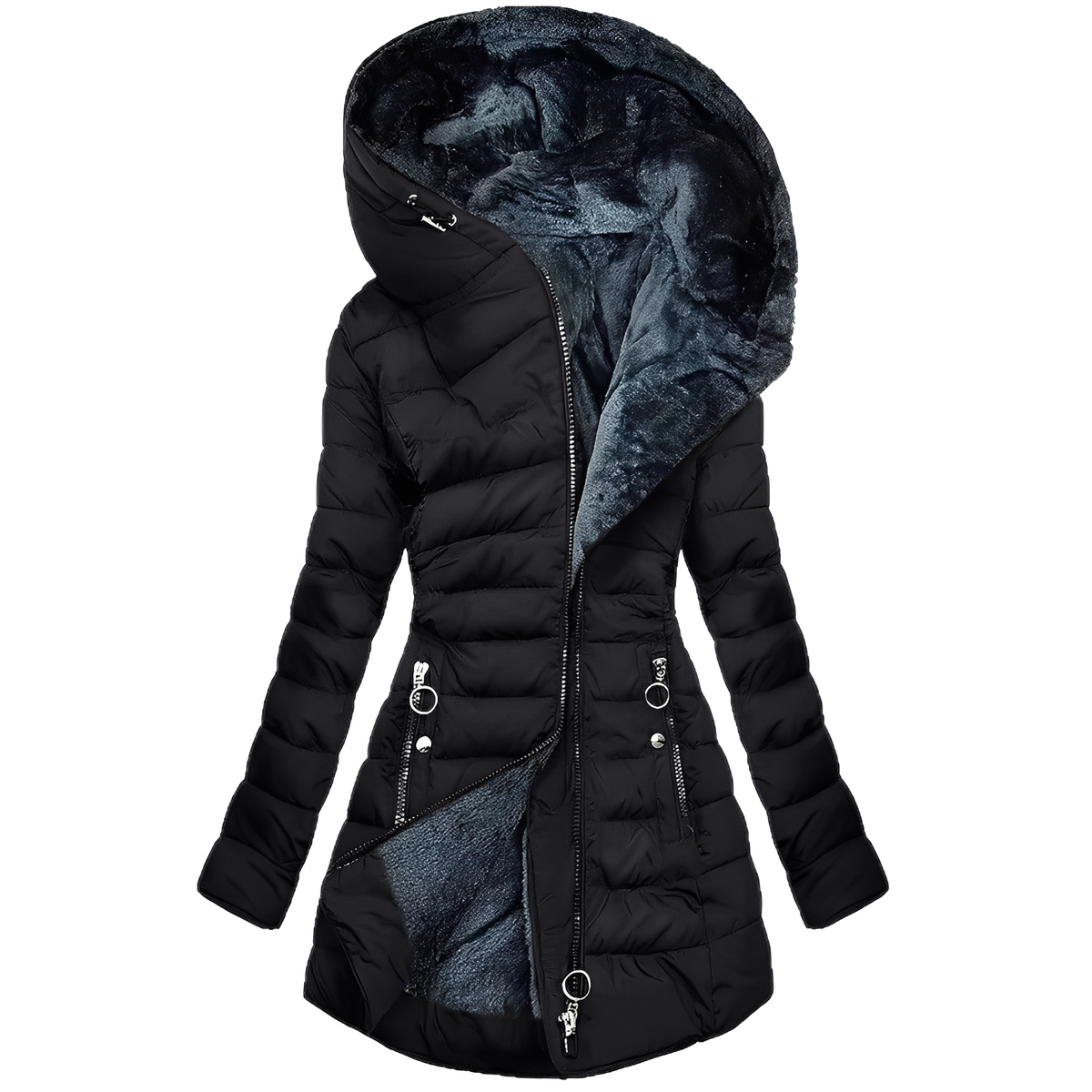 Jasmine - Stylische Damen-Kapuzenjacke