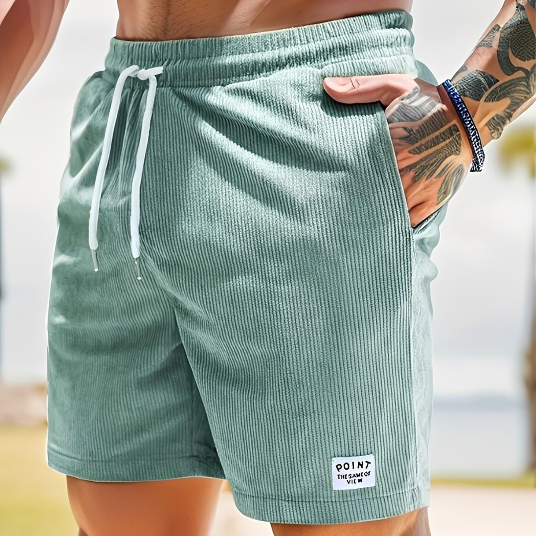 Devonto - Bequeme gestreifte Sommerhose für Herren