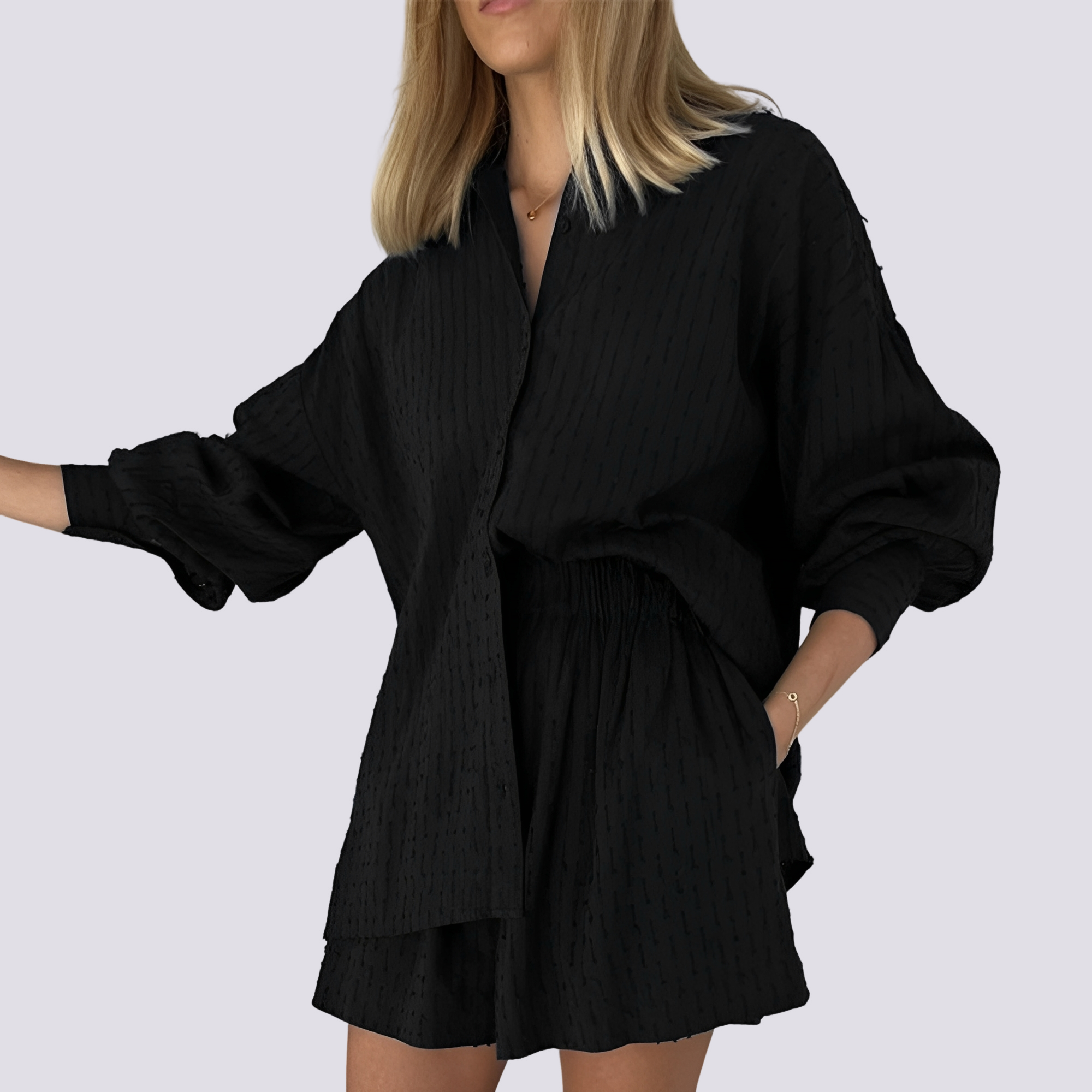Patricia - Elegantes und geräumiges zweiteiliges Set für Frauen