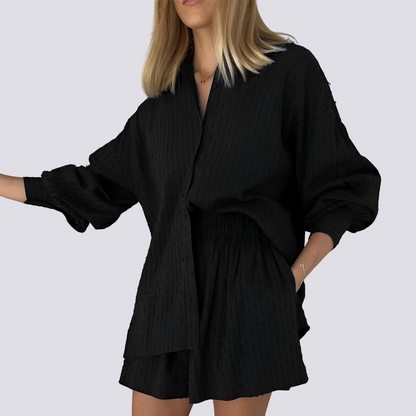 Patricia - Elegantes und geräumiges zweiteiliges Set für Frauen