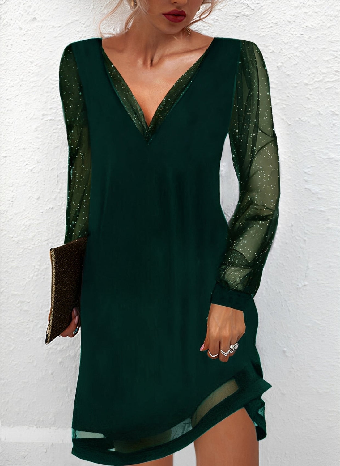 Hattie – Elegantes Kleid mit kurzen Ärmeln für Frauen