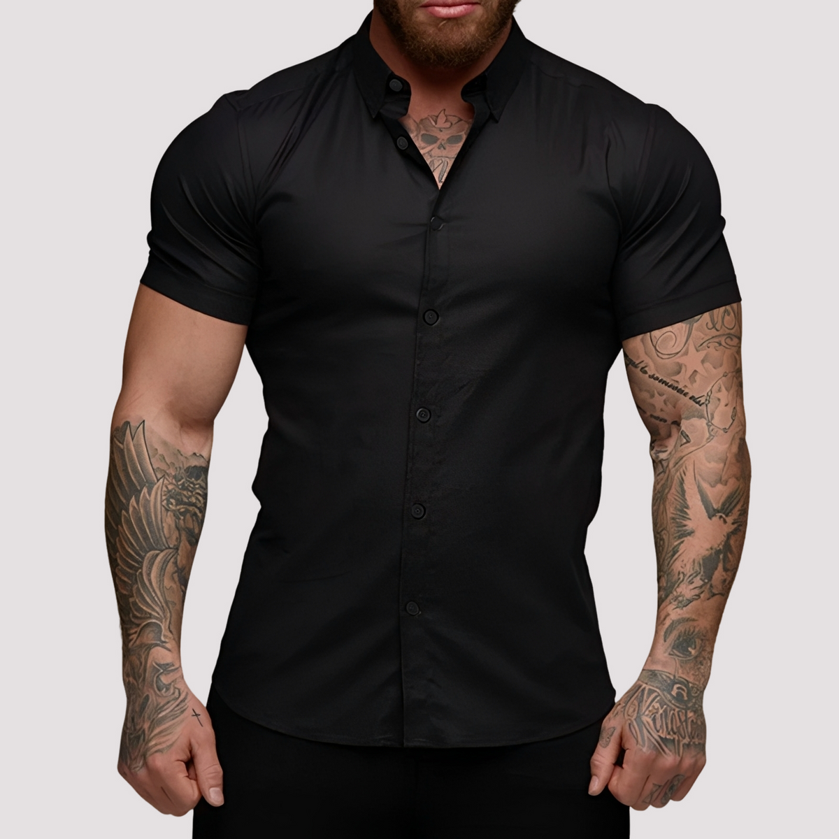 Oscar - Slim-Fit-Kurzarmhemd für Herren