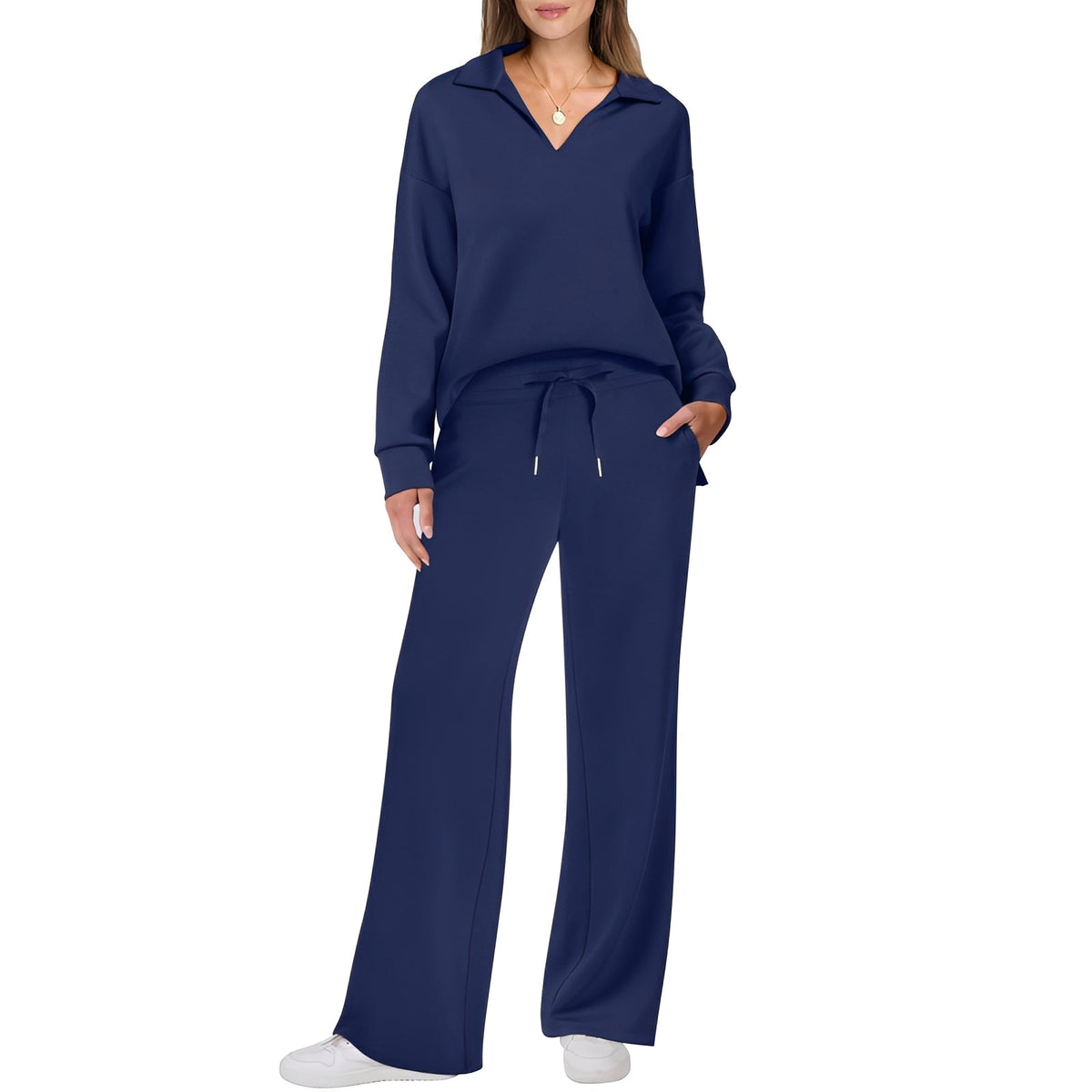 Carmena - Entspanntes und bequemes Hosen-Set