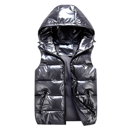 Jayde - Zeitgemäße, warme Damen-Hoodieweste