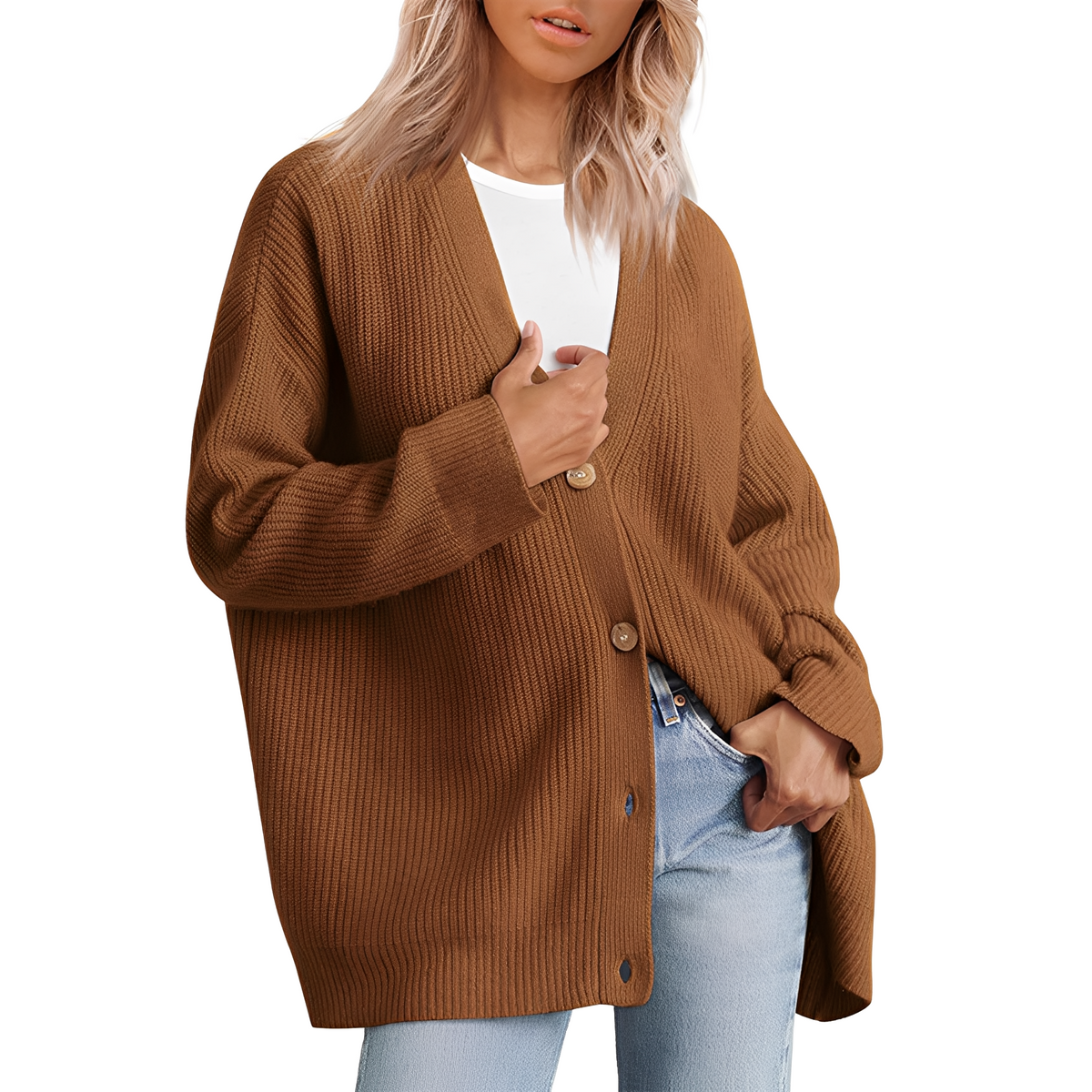 Christal - Bequemer Pullover in weiter Passform