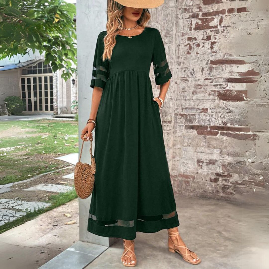 Amandine – Stilvolles Kleid mit bauchversteckendem Effekt