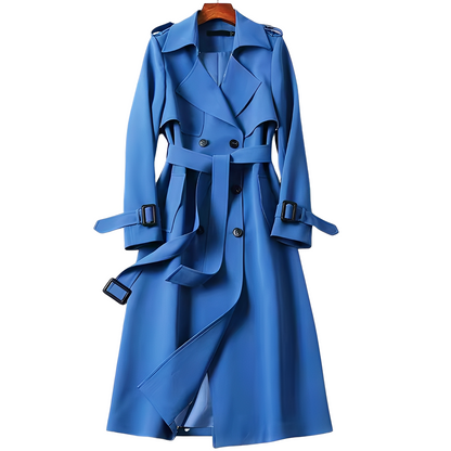 Patricia - Eleganter Damen-Trenchcoat mit Knöpfen