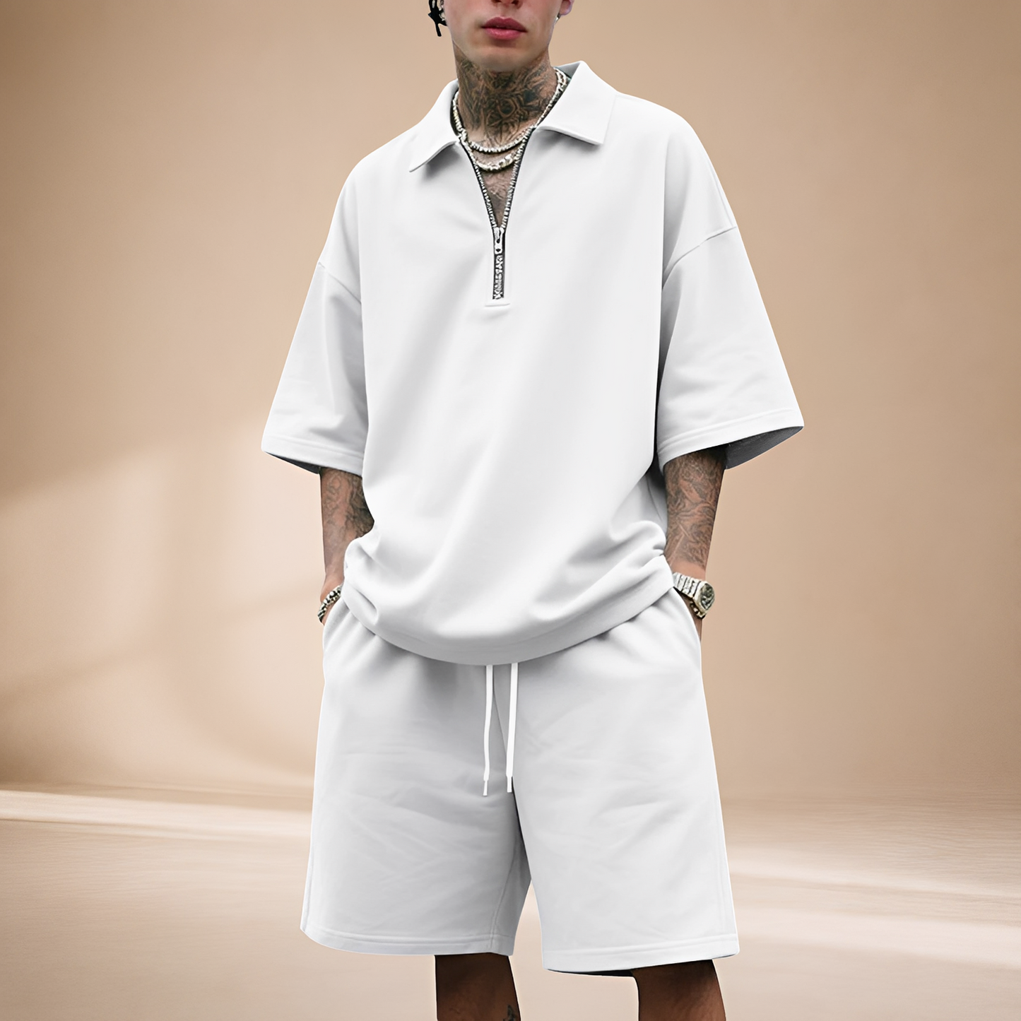 Keenan - Lockeres Set mit Zipper